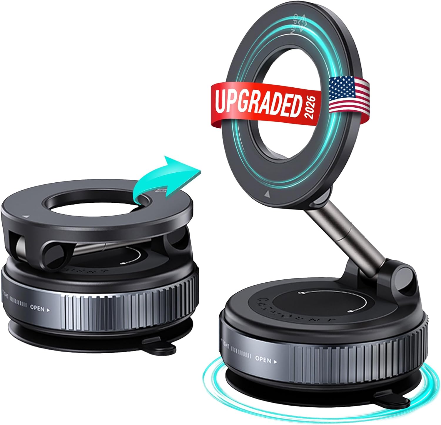 Vacuum Mount Phone Holder